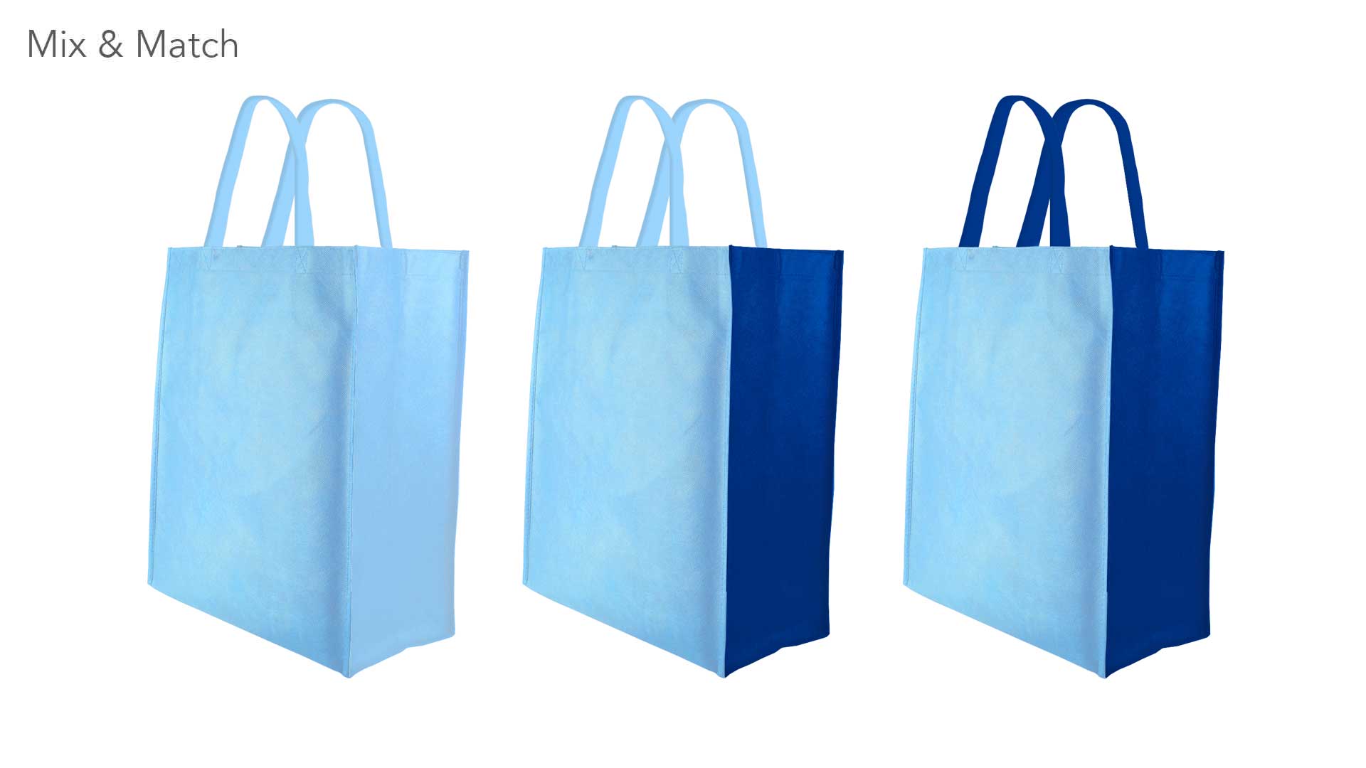 Custom Reusable Shopping Bags - Color Options - Go Green